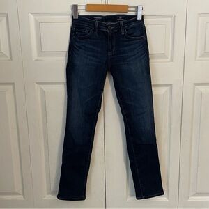 AG Adriana Goldschmied Prima Ankle Cigarette Ankle Blue Jeans 25